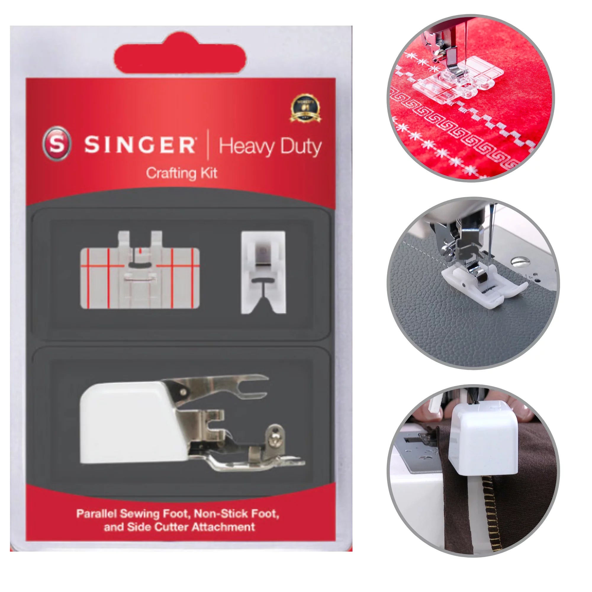 Heavy Duty Sewing Machine with Presser Foot Kit S213182