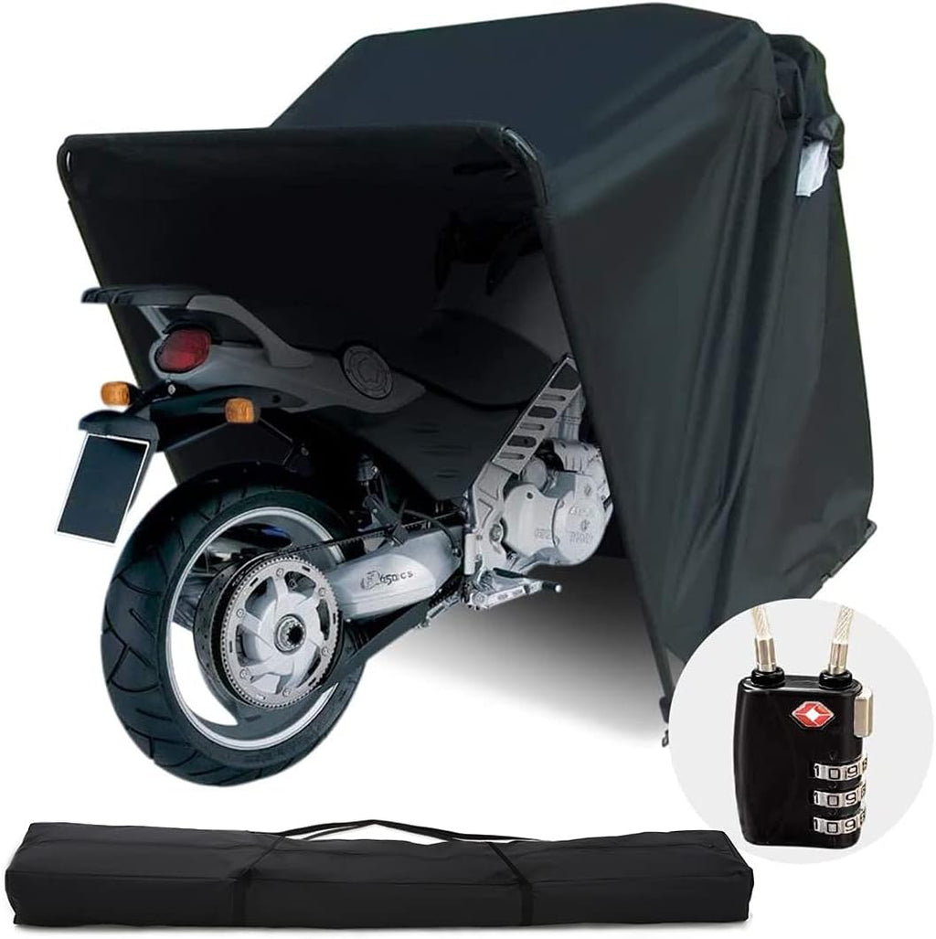 Large Size Motorcycle Shelter Shed Cover with Carry Bag R7059
