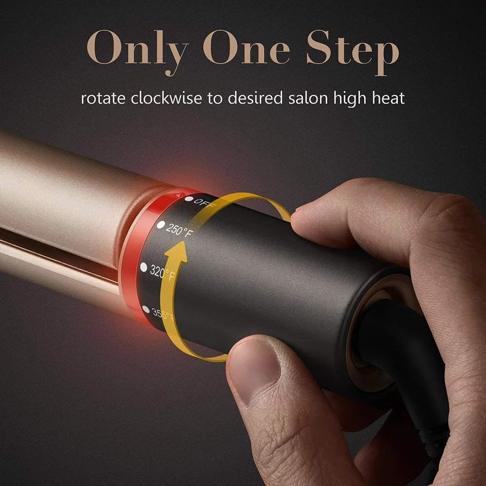 Professional Salon Quality Hair Straightener and Curler 2 in 1 Flat Iron G858