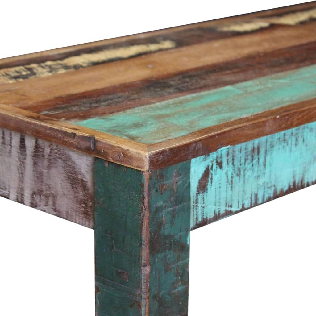 Solid Reclaimed Wood Bench 43.3"x13.8"x17.7" T56776