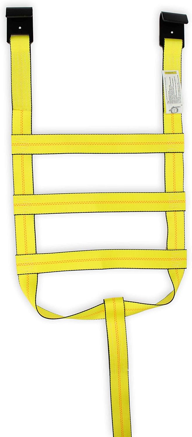 2-Pack Car Wheel Straps with Flat Hooks N422179