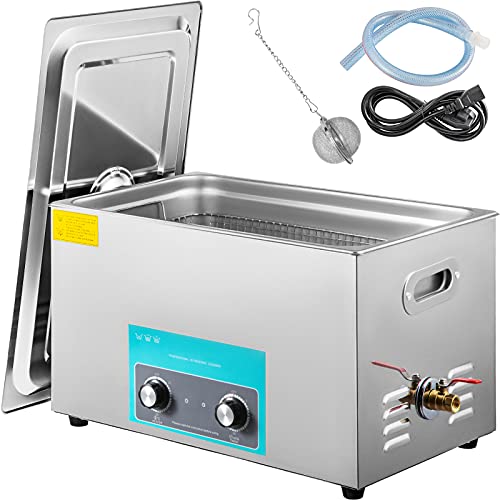 10L Ultrasonic Cleaner 304 Stainless Steel with Heater Timer J4999