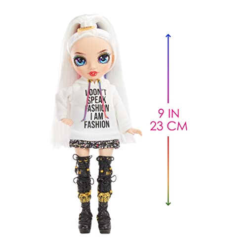 9" Rainbow Posable Fashion Doll with Designer Accessories and Backpack E217587