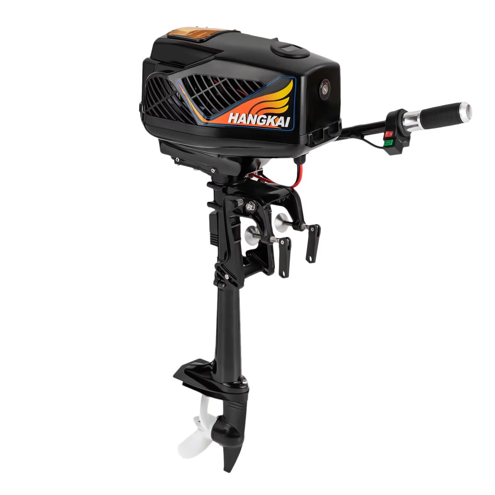 48V 1200W Electric Outboard Motor Short Shaft with 3 Blades Propeller S9322