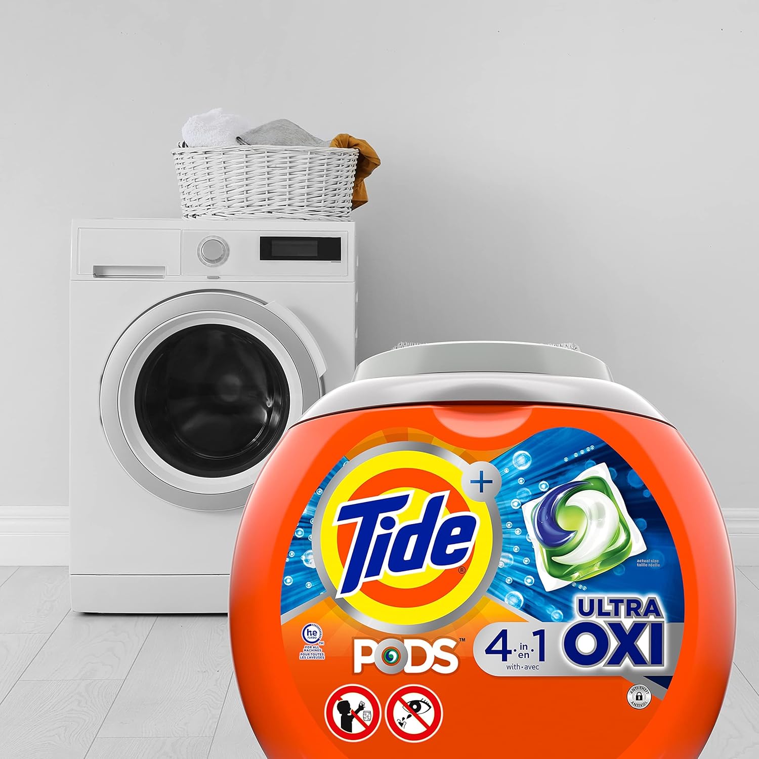 57 Count Liquid Laundry Detergent Pacs W473