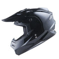 Glossy Black Motocross Helmet E1098