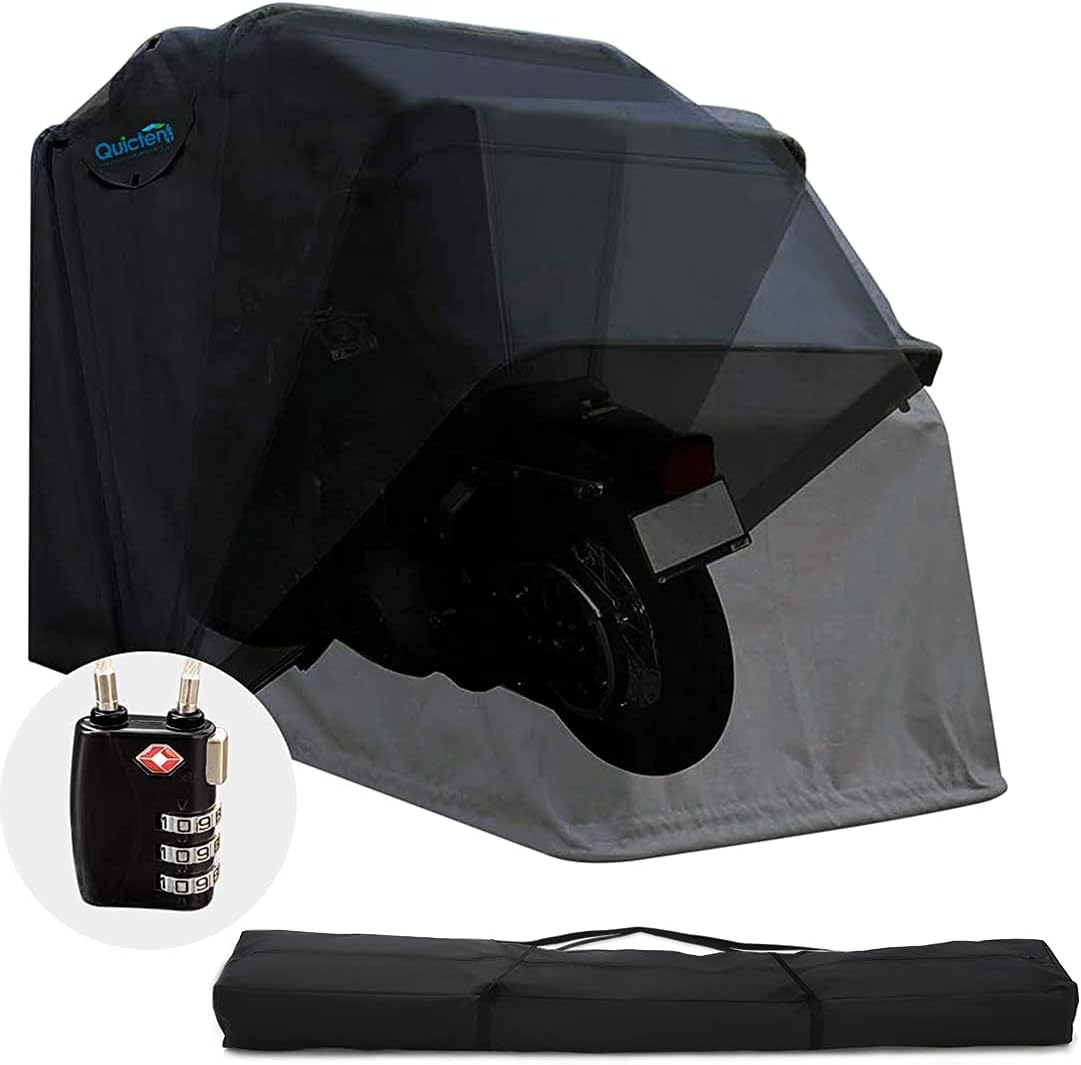 Large Size Motorcycle Shelter Shed Cover with Carry Bag R7059
