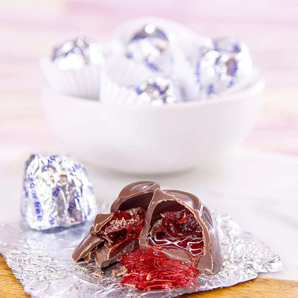 Sugar Free Dark Cordial Cherries - 1lb J73791