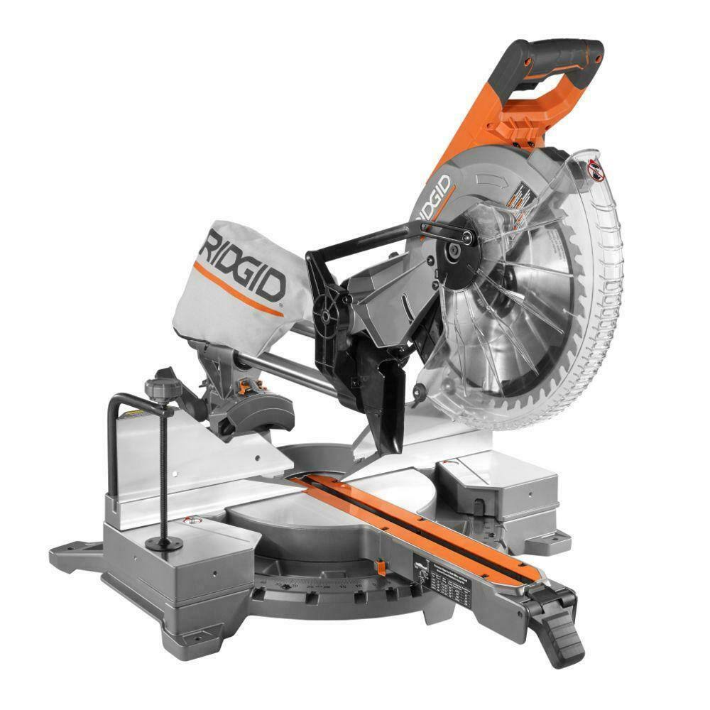 15 Amp Corded 12 in. Dual Bevel Sliding Miter Saw D6065
