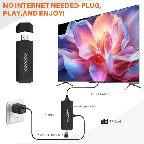 64G Retro Game Console with Wireless Double Handle P11191