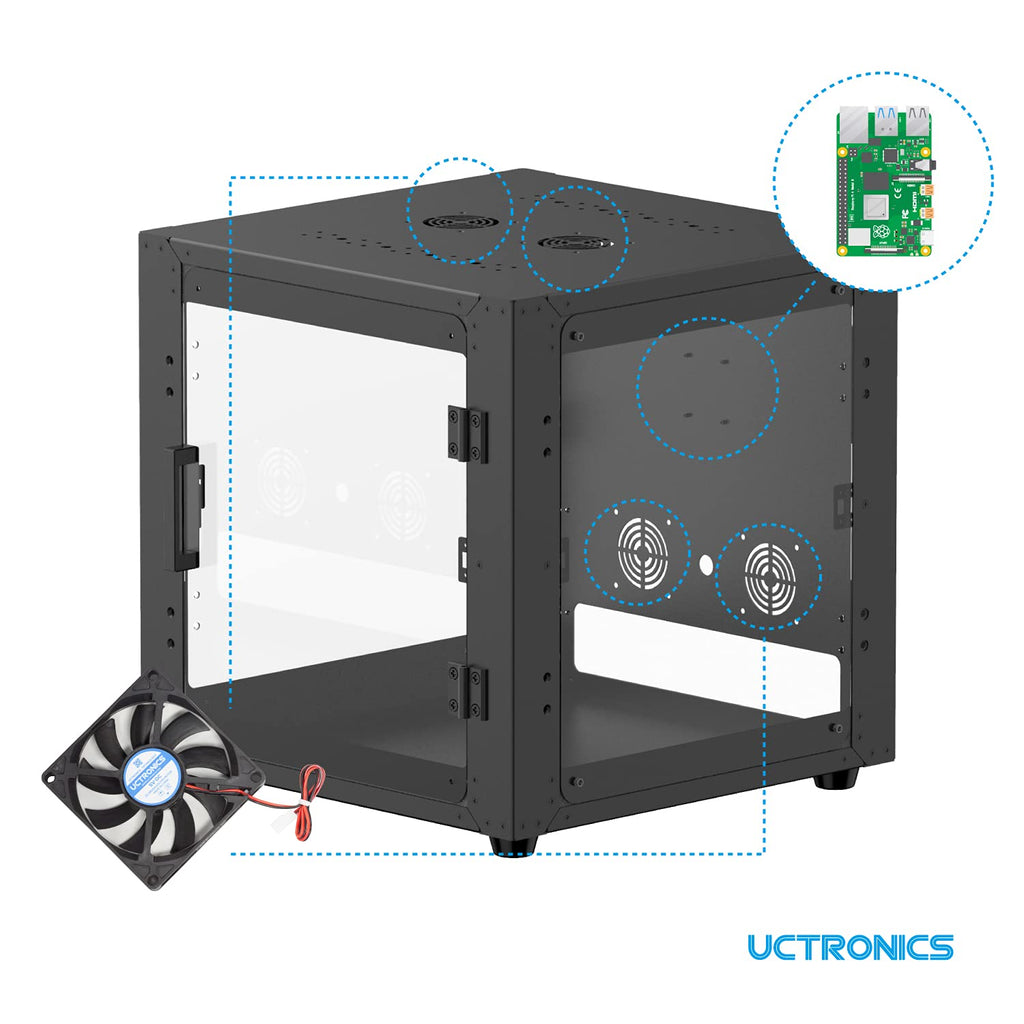 3D Printer Enclosure, Metal Case, Fireproof Dustproof Cover S6813