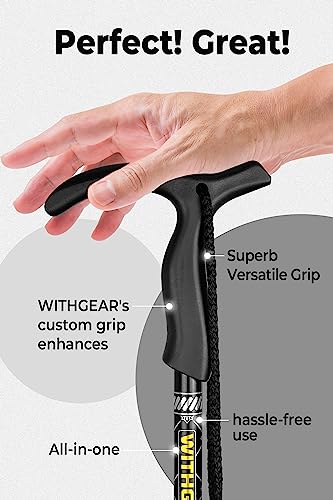 Adjustable Black Walking Cane Z5625