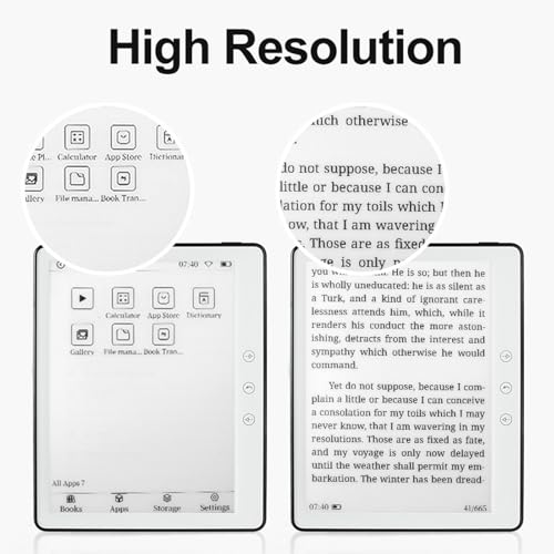 5.76 Inch Touch Screen E Ink E Reader O942