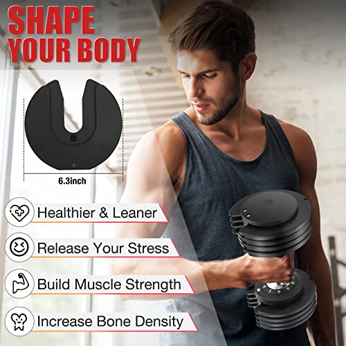 Adjustable 25lb/55lb Dumbbell Set V37437