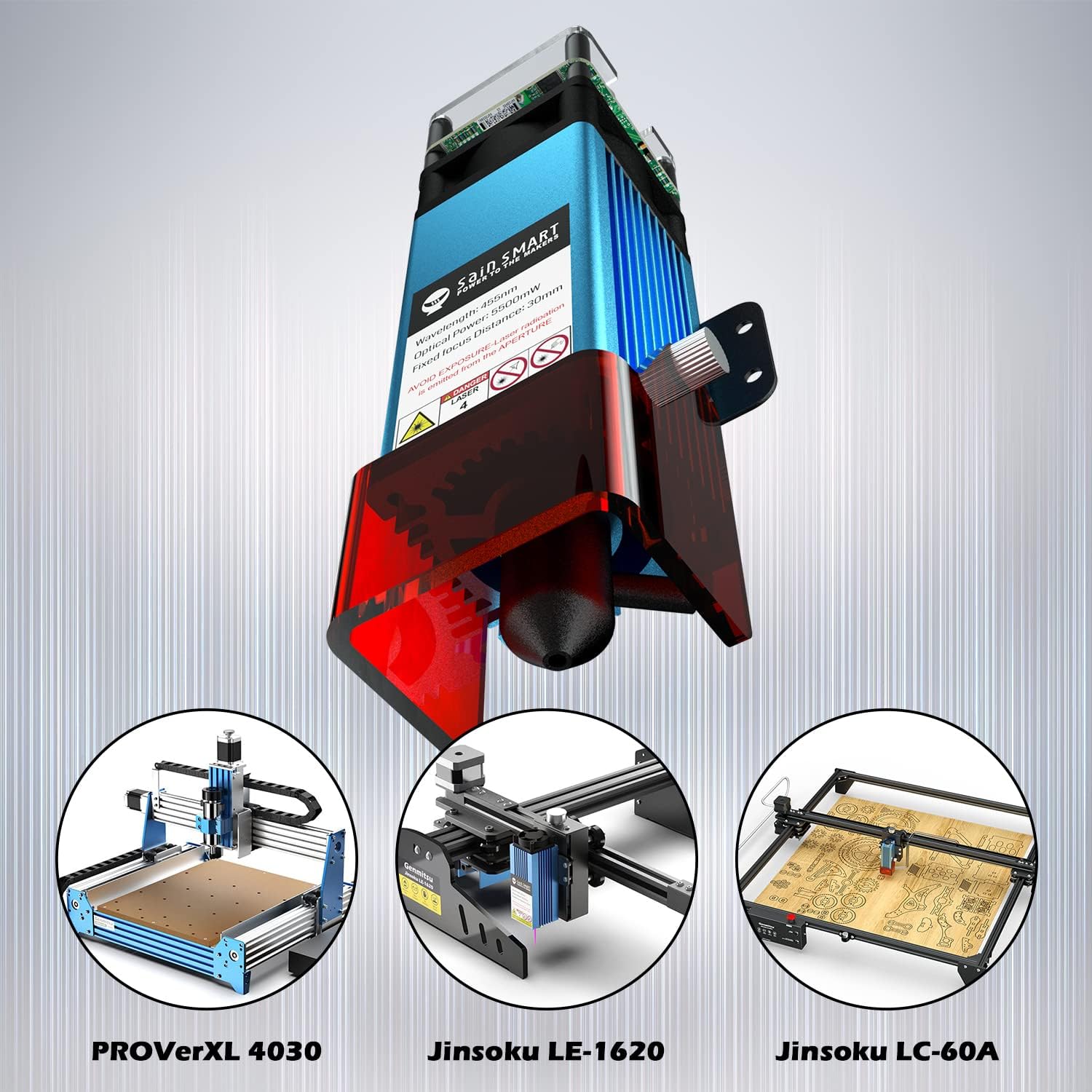 Compressed Spot Laser Module, 5.5W FAC Laser Module I99423