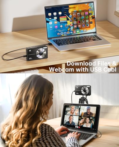 4K Digital Camera with 32GB TF Card N36174