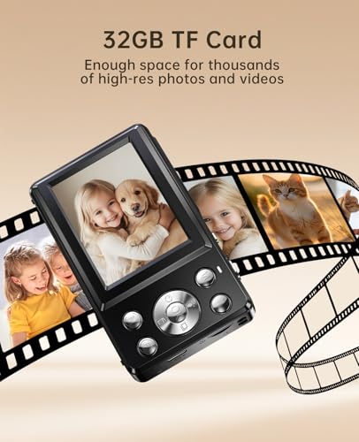 4K Digital Camera with 32GB TF Card N36174
