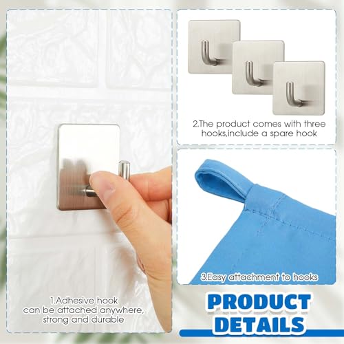 40 x 48 Inch Black Cubicle Curtain with Self Adhesive Hook Room Divider K78035