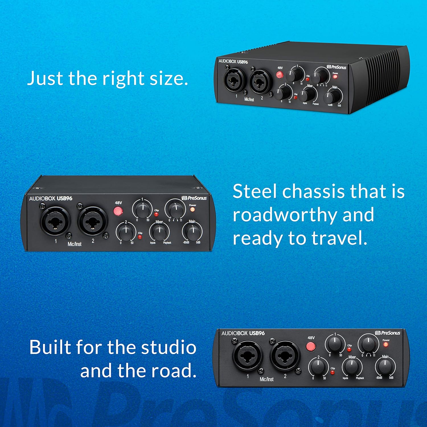 USB 2.0 Recording Bundle with Interface, Headphones, Microphone and Studio One software S585