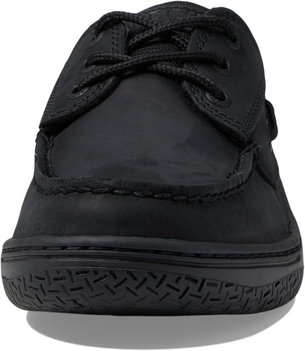 Black 3-Eye Boat Shoe E135111