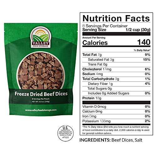 76 Serving Freeze Dried Meat & Rice Bucket Emergency Food Supply I833309