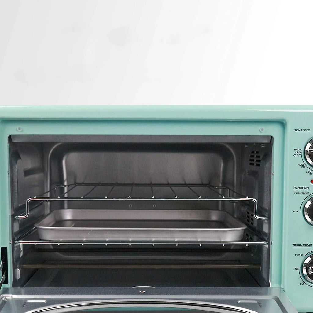 Retro 12-Slice Convection Toaster Oven, Aqua I33826