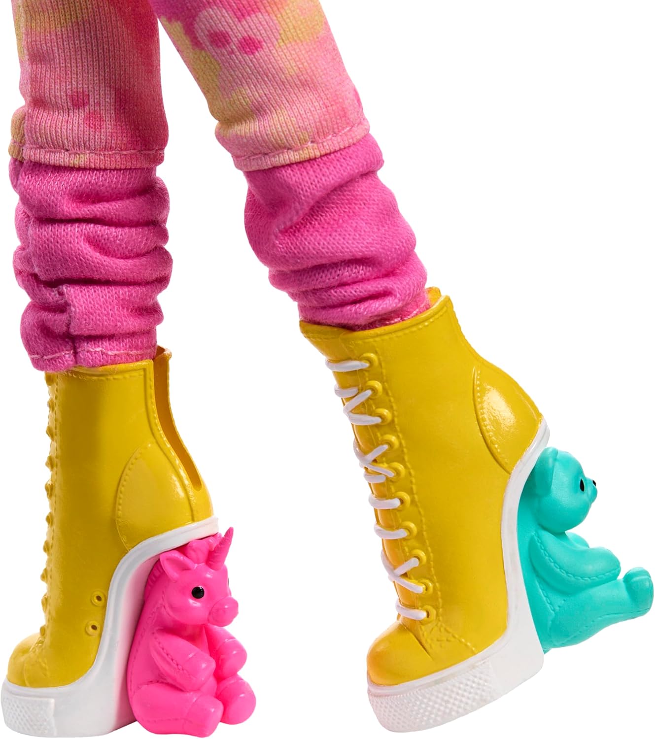 Pink Doll with Beret and Backpack E71164