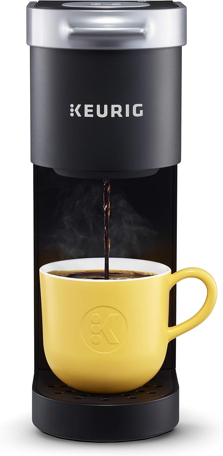 White Single Serve K-Cup Pod Coffee Maker & Black Single Serve Coffee Maker Y182