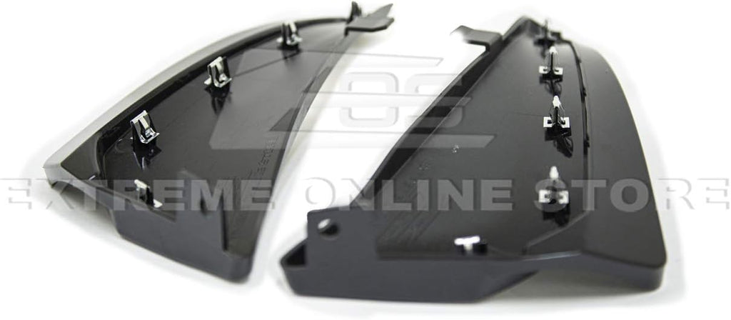 GM Factory XL Extended Style Painted Carbon Flash Metallic Rear Side Splash Guards Mud Flap Pair M282
