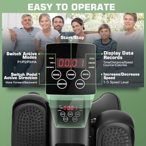 Electric Ellipse Leg Exerciser with Remote Control V35942