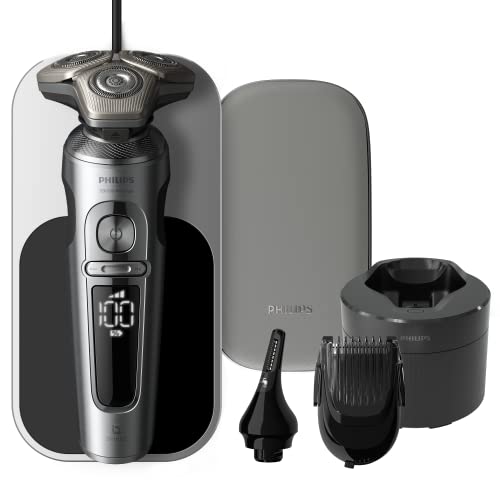 Wet and Dry Electric Shaver with SkinIQ E75442