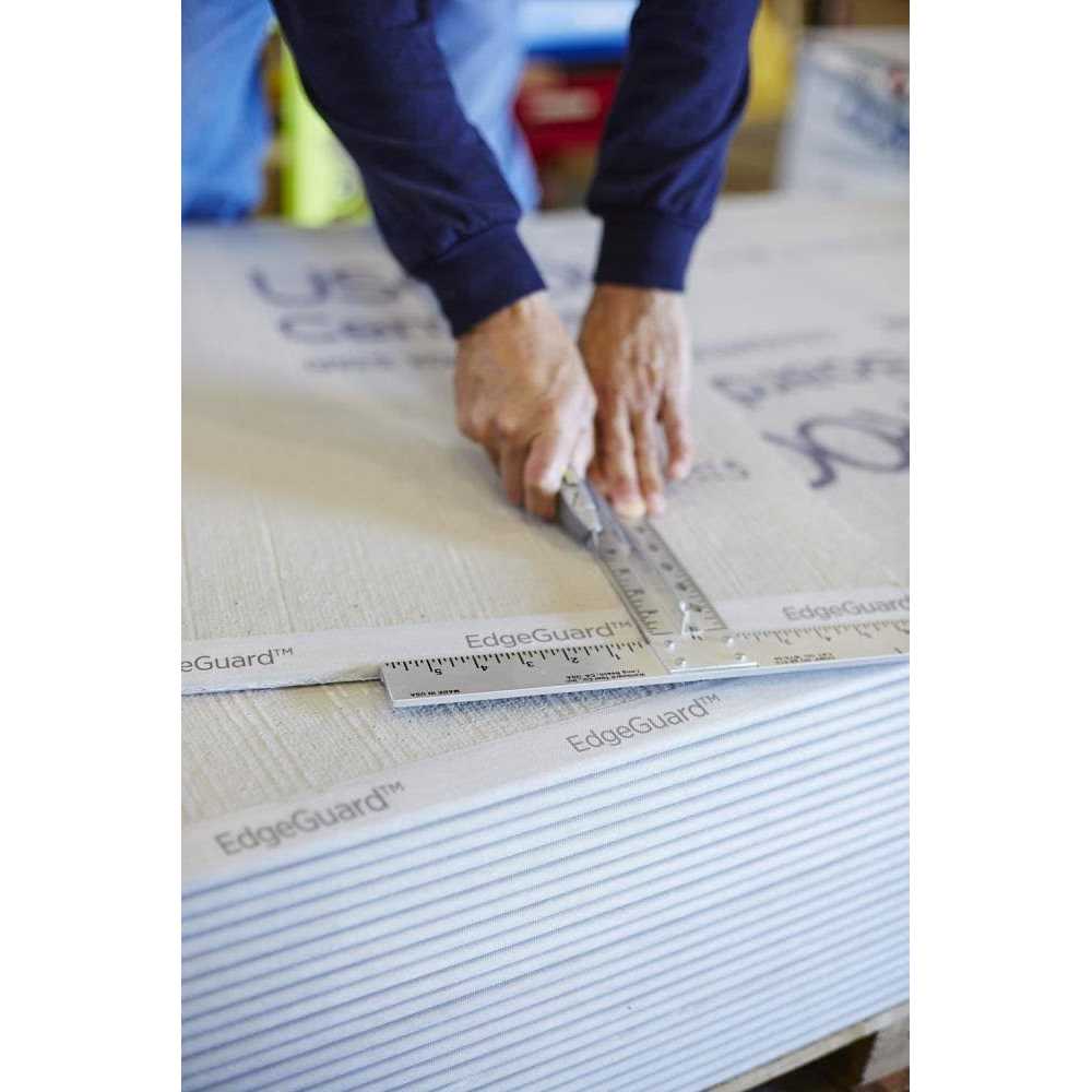 5 ft Cement Board with EdgeGuard V864
