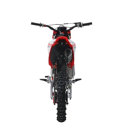 125CC Dirt Bike, 4-Speed Manual Clutch, Kick Start, 17"/14" Tires M50187