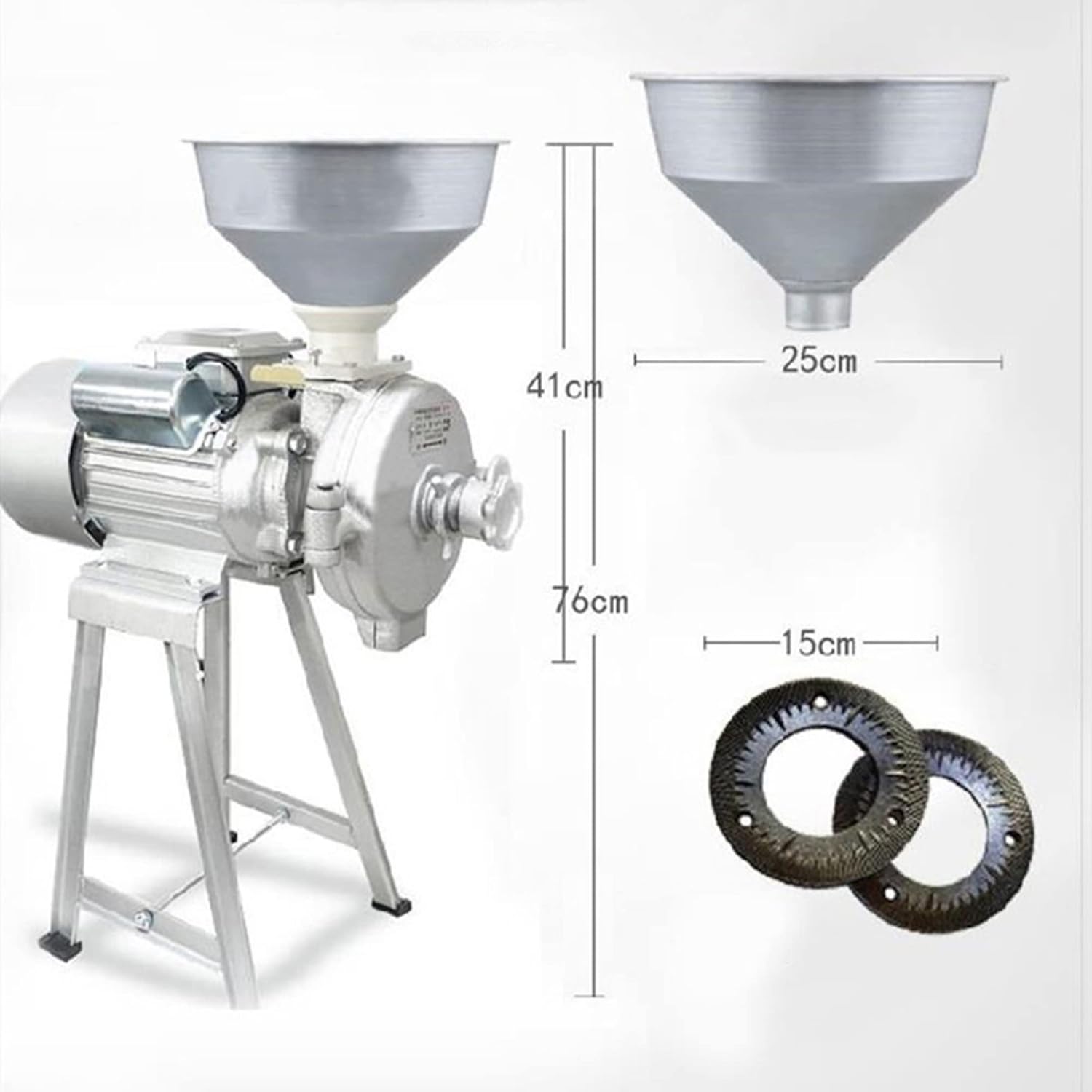220V Commercial Grain Mill Grinder I150075