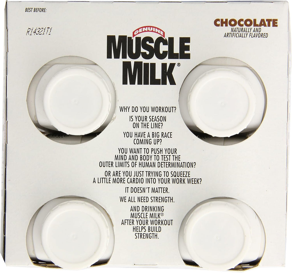 Chocolate 11 Fl Oz Pack of 4 Ready-to-Drink Supplement M272