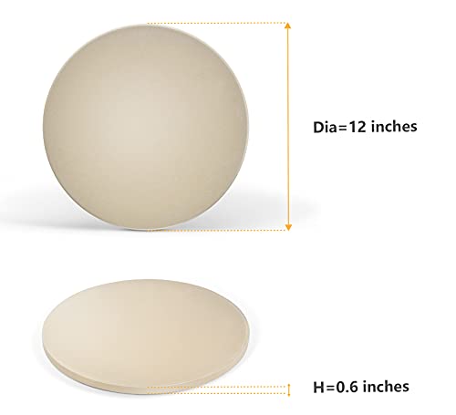 10" Round Cordierite Pizza Stone I87974