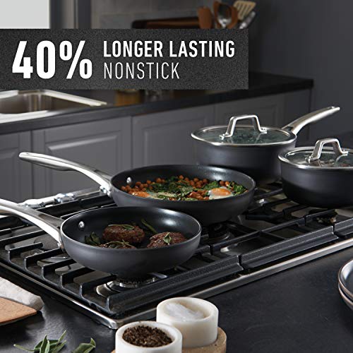 11-Piece Nonstick Black Pots and Pans Set T7035