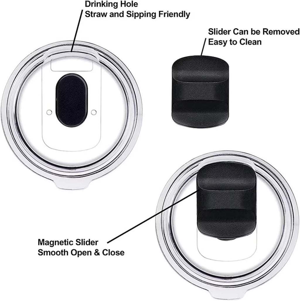 5 Pack Magnetic Spill Proof Tumbler Lid P112499