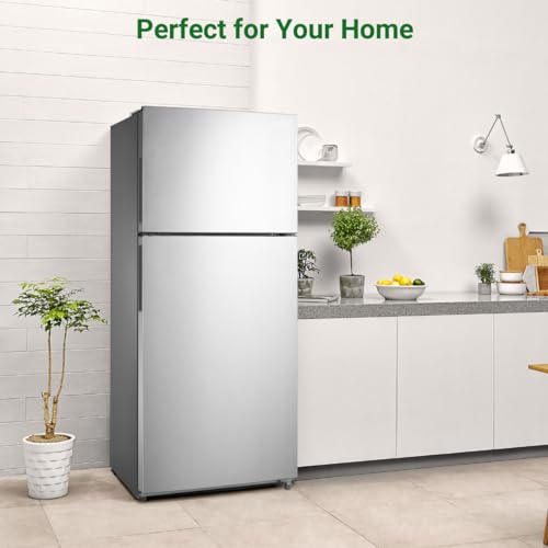 Stainless Steel Top Freezer Refrigerator C763