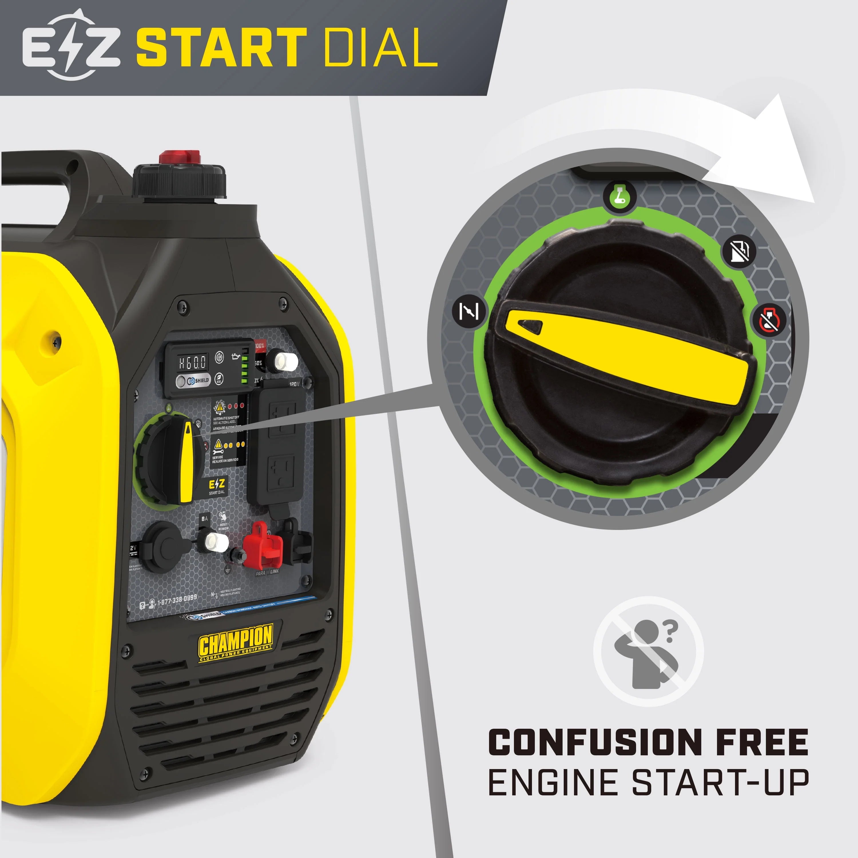 2500-Watt Ultralight Gasoline Portable Inverter Generator H8242