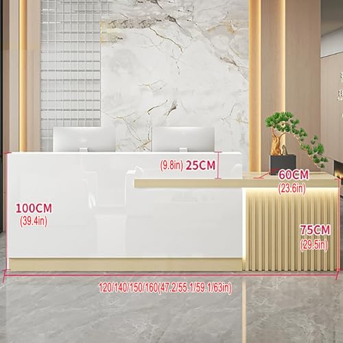 Reception Desk with LED Lights N887