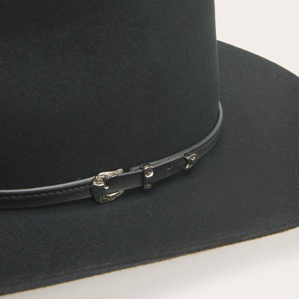 Black Buffalo Fur Hat T446047