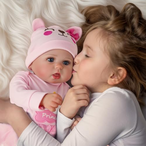 20-Inch Realistic Newborn Baby Doll with Soft Cloth Body K328062
