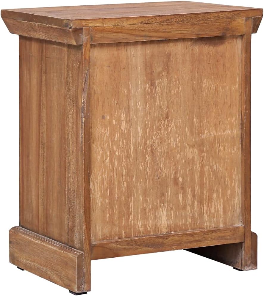 Solid Teak Chest of Drawers with Storage N951