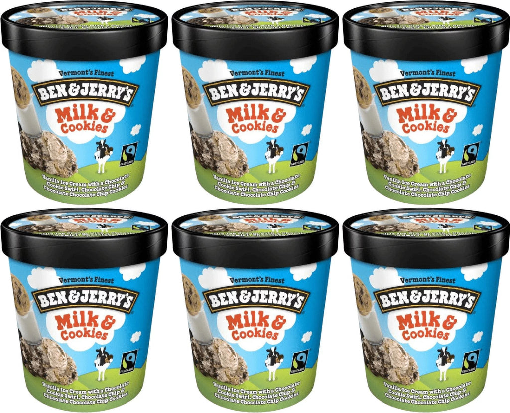 16 oz. Pint 6-Pack Ice Cream B11717