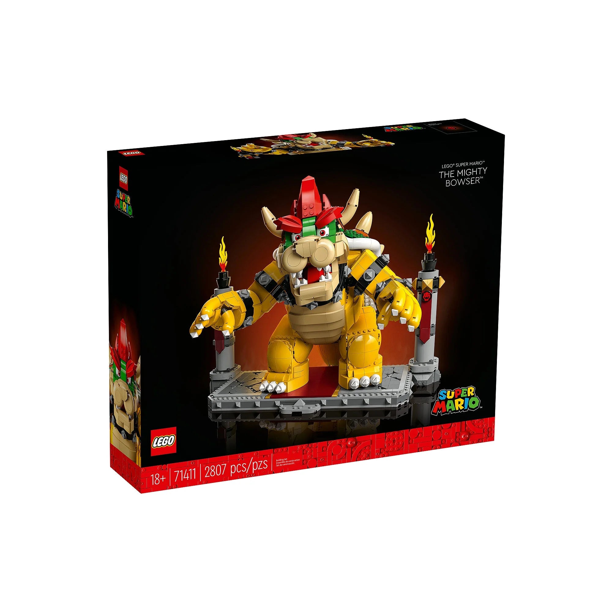 Super Mario The Mighty Bowser Building Toy Set W81436