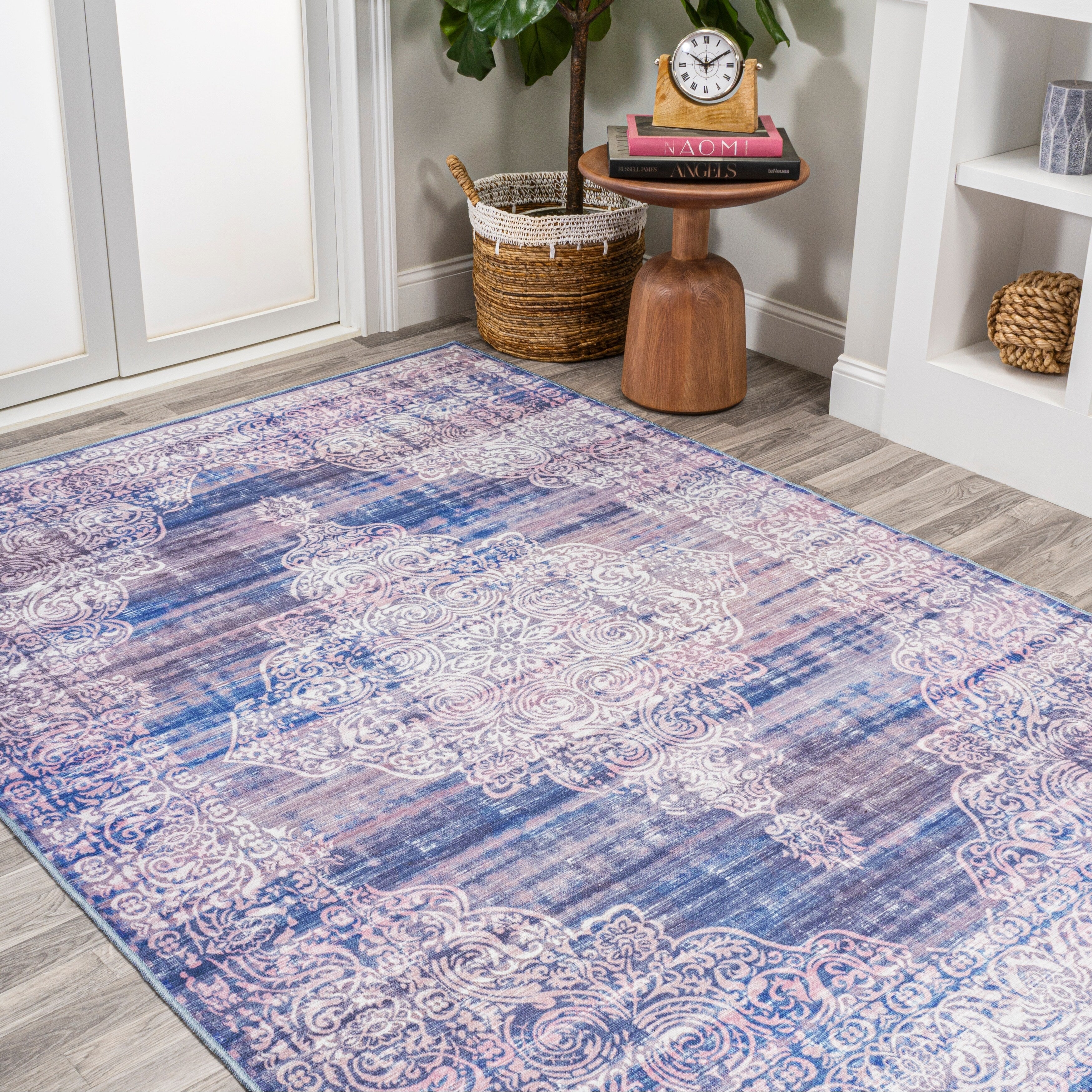 Machine Washable Area Rug 2 X 8 T61632