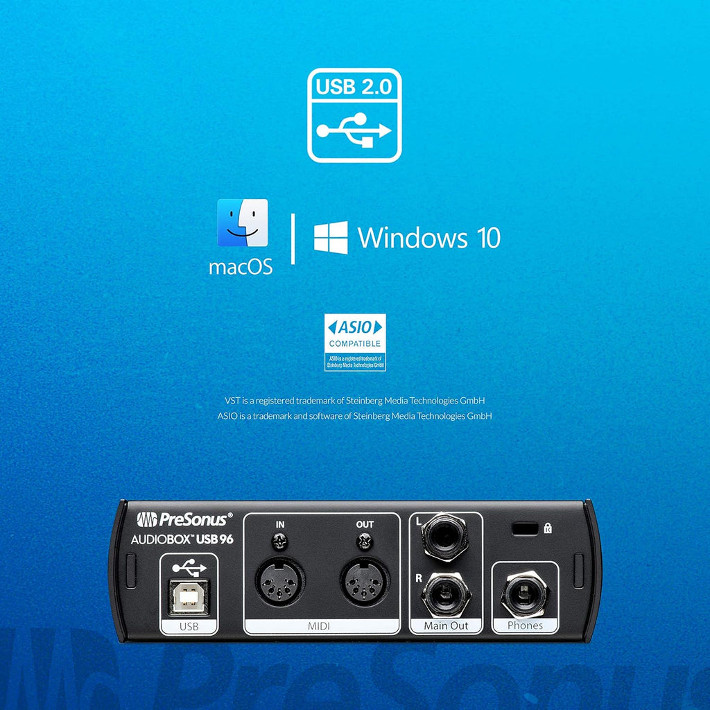 USB 2.0 Recording Bundle with Interface, Headphones, Microphone and Studio One software S585