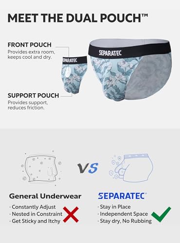 3 Packs Men's Bikini Underwear Briefs X656855