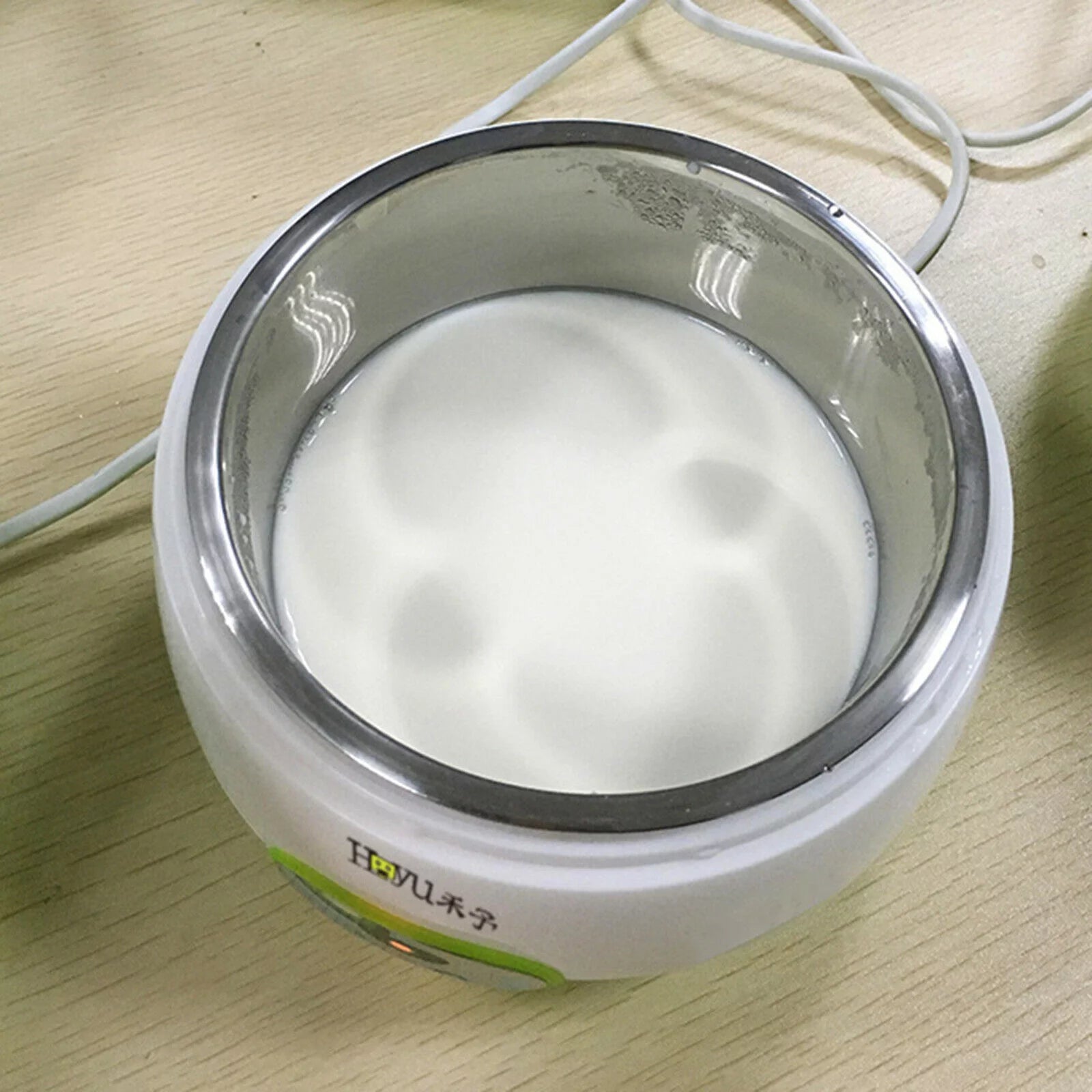 Green 1L Stainless Steel Yogurt Maker C176